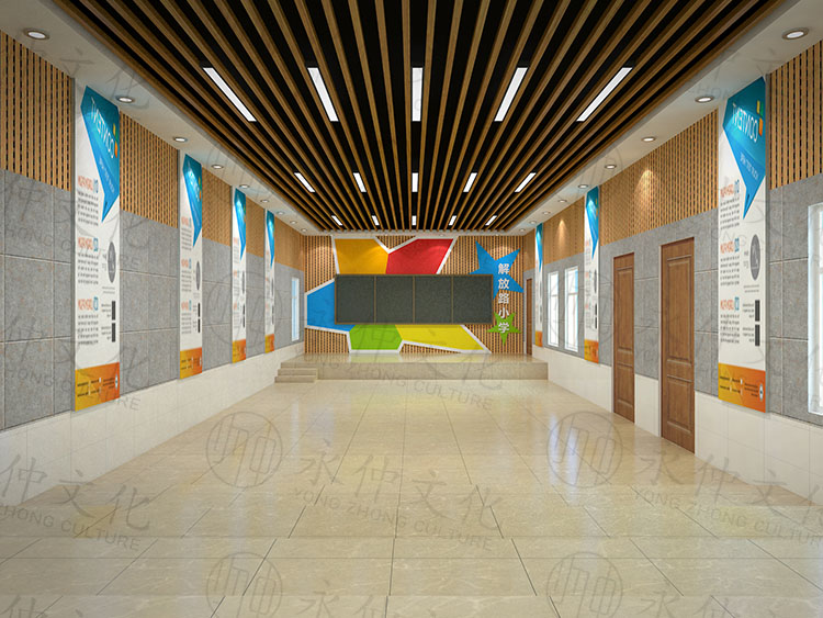 解放路小學(xué)階梯教室設(shè)計(jì)圖—鄭州學(xué)校功能室建設(shè)
