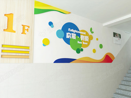 鄭州學(xué)校樓道文化墻建設(shè)—樓道文化墻要根據(jù)其屬性進行設(shè)計
